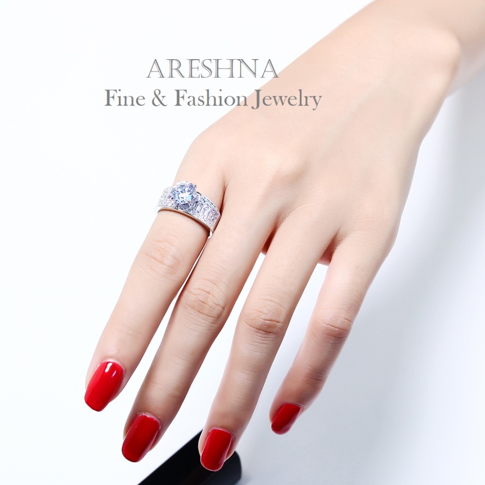3ct Diamond Engagement Ring - Picture 2 of 9